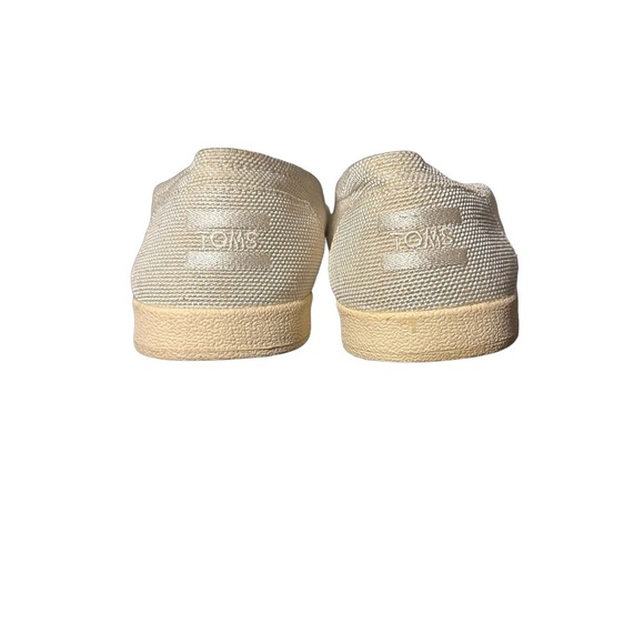 TOMS Beige Avalon Slip On Shoes Women Size 9 - Picture 4 of 10